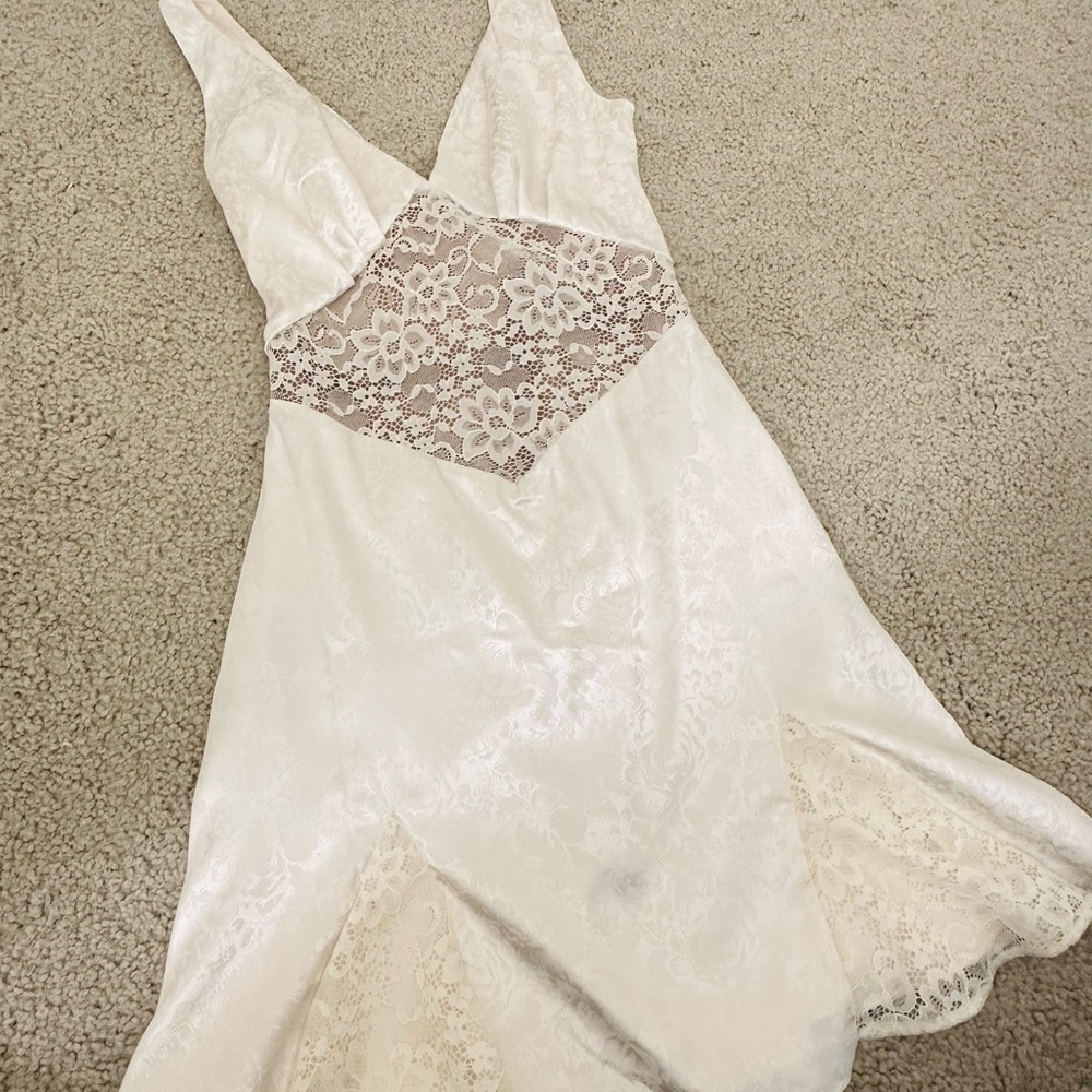 Brand new House of CB satin lace dress